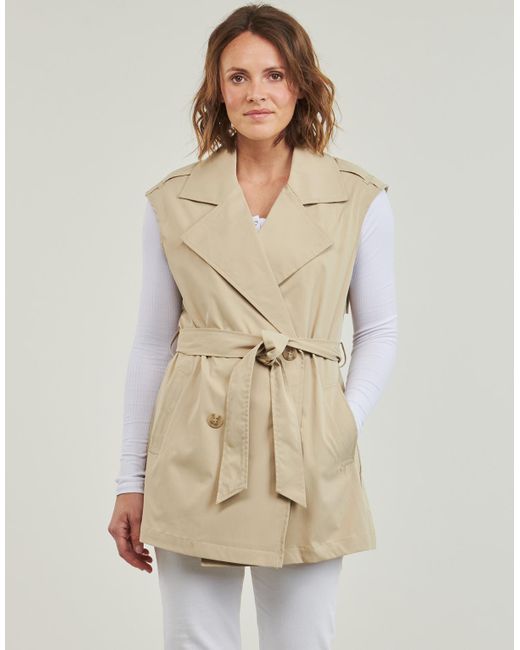ONLY Natural Trench Coat Onlorchid