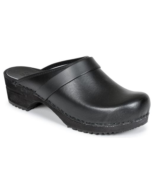 Sabots Sanita Sonja Fille - Taille US 10.5 - Bois Vert Fleur - Ouverts Dos - Occasion