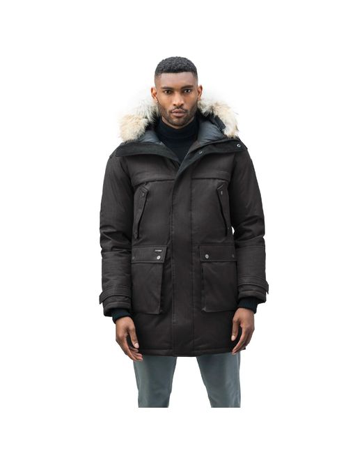 Nobis yatesy top men's long parka