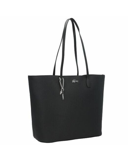Lacoste Daily Lifestyle Shopping Bag Noir in Black | Lyst