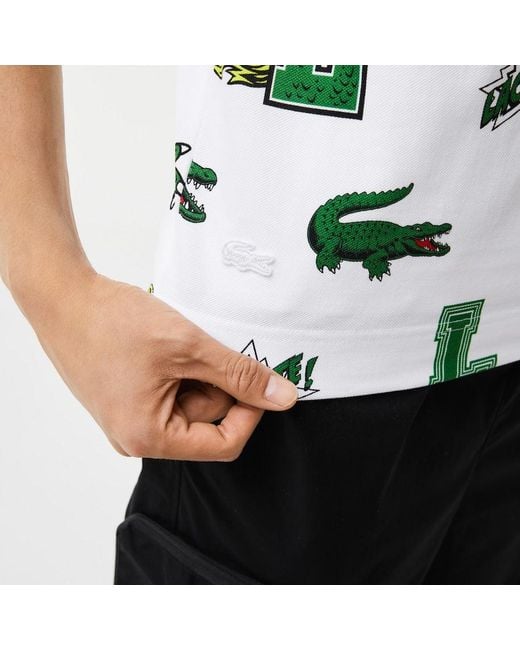 Lacoste and best sale crocodile