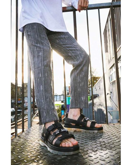 Dr. Martens Leather Pearson Iced Casual Sandals Black Lyst