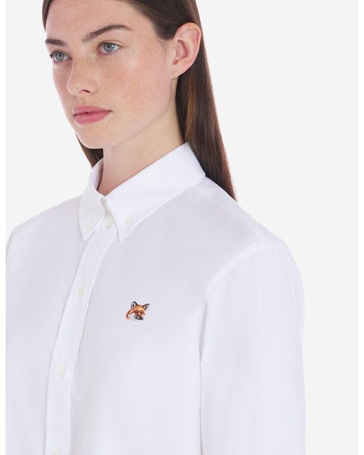 Maison Kitsuné Women's Button-down Classic Shirt With