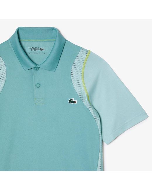 Lacoste Men's Tennis Recycled Polyester Polo Shirt Florida in Blue for Men  | Lyst