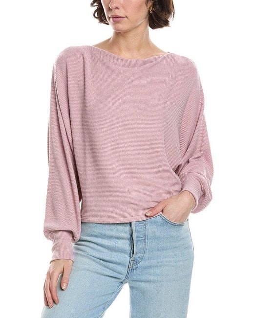 Michael Stars Red Roxy Top