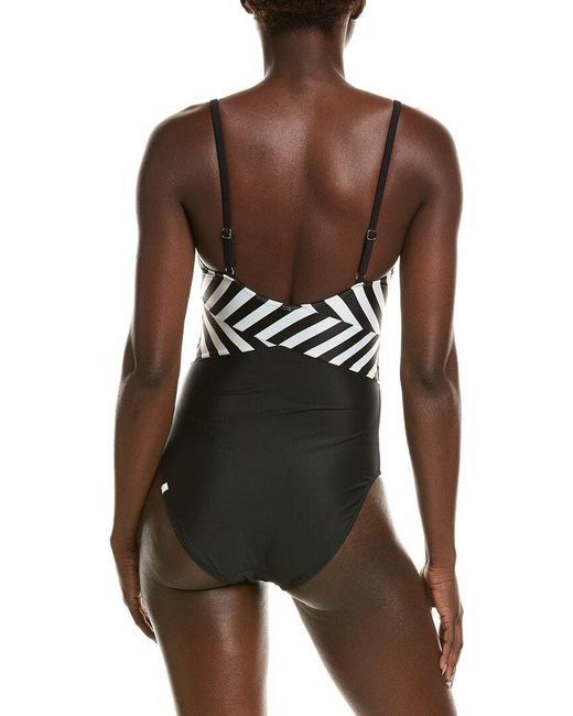 summersalt White The Sea Breeze Cutout One-Piece