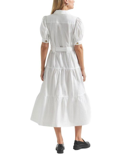 10 Crosby Derek Lam White Buffy Utility Dress