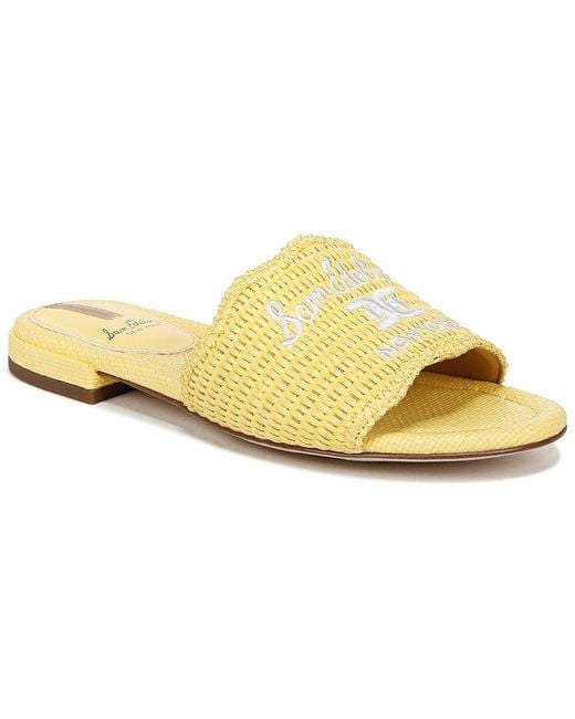Sam Edelman Yellow Evette Sandal