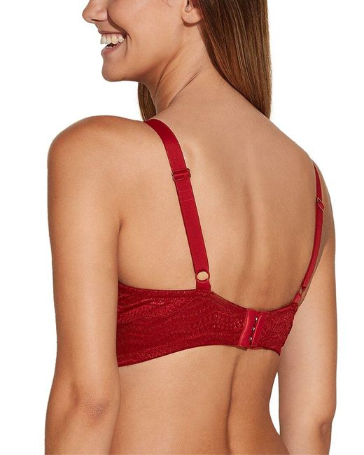 Cosabella Dolce Curvy Bralette in Red