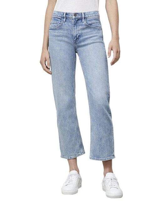 Lafayette 148 New York Blue Mid Rise Bedford Jean