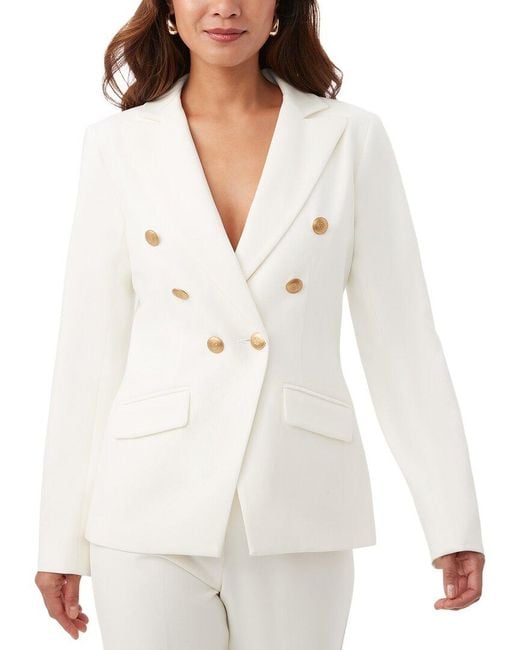 Trina Turk White Midlands Jacket