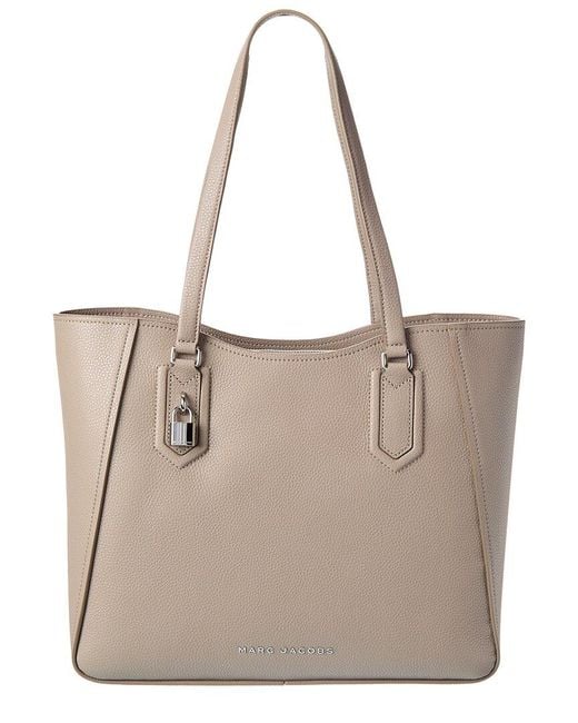 Marc Jacobs Natural Drifter Work Leather Tote