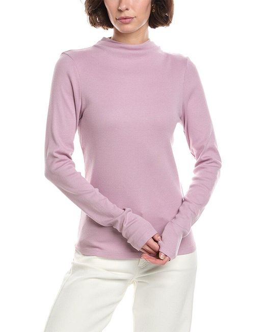 Michael Stars Purple Janine Top