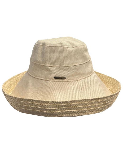 Nicole Miller Natural Cruiser Hat