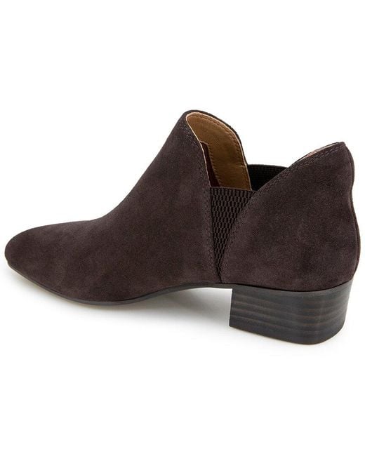 Gentle Souls Brown Fran Suede Bootie