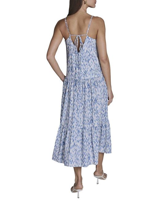 BCBGMAXAZRIA Blue Shift Dress