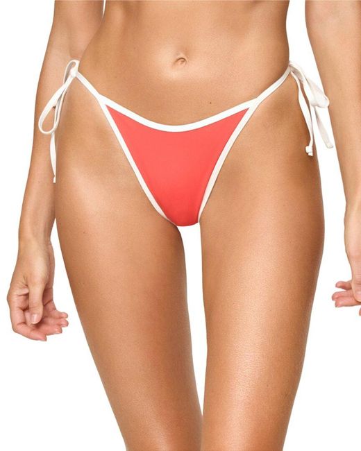LSPACE Red Levy Bitsy Bottom