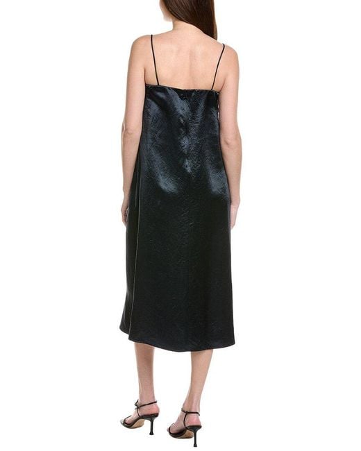 Max Mara Black Aerosi Midi Dress