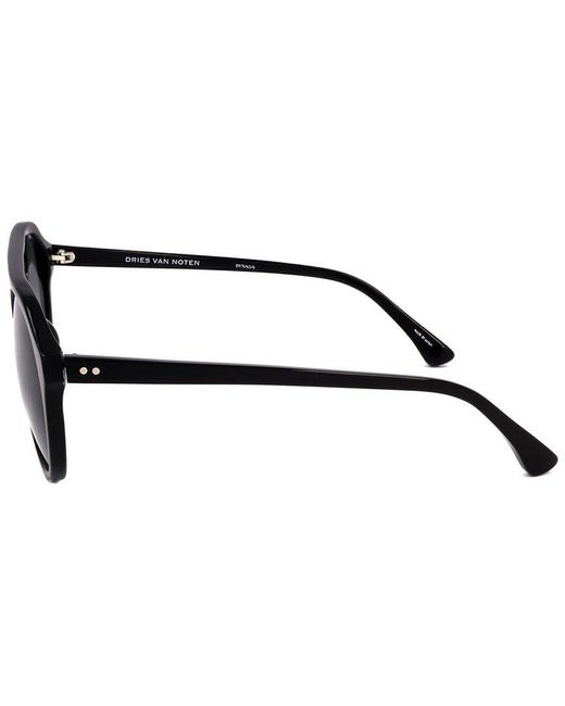 Linda Farrow Black Dvn65L 54Mm Sunglasses