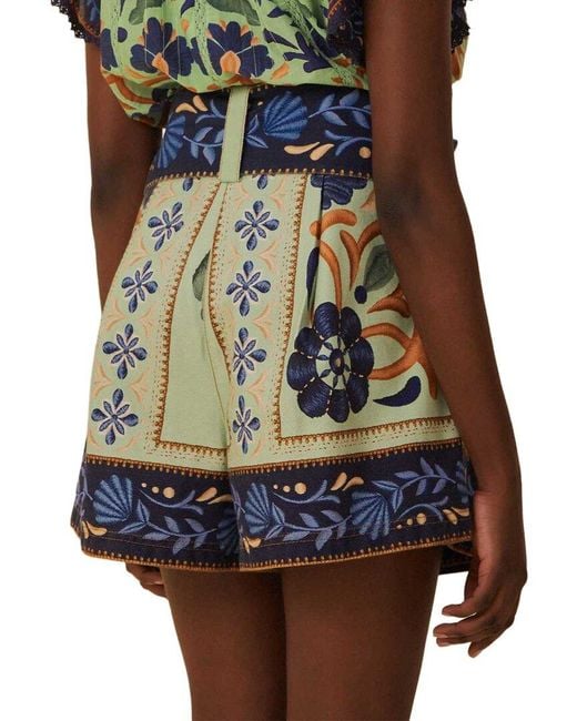 Farm Rio Blue Short