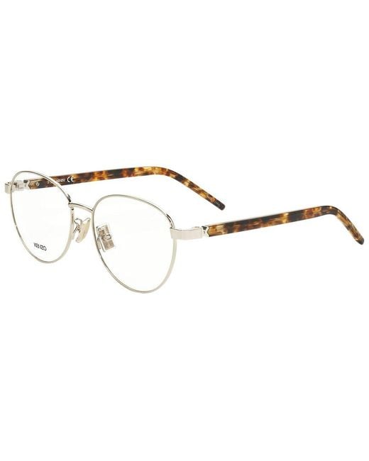 KENZO Metallic Kz50121U 53Mm Optical Frames for men
