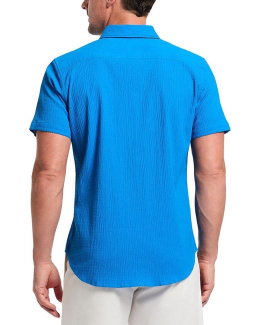 Robert Graham Blue Thresher Woven Shirt for men