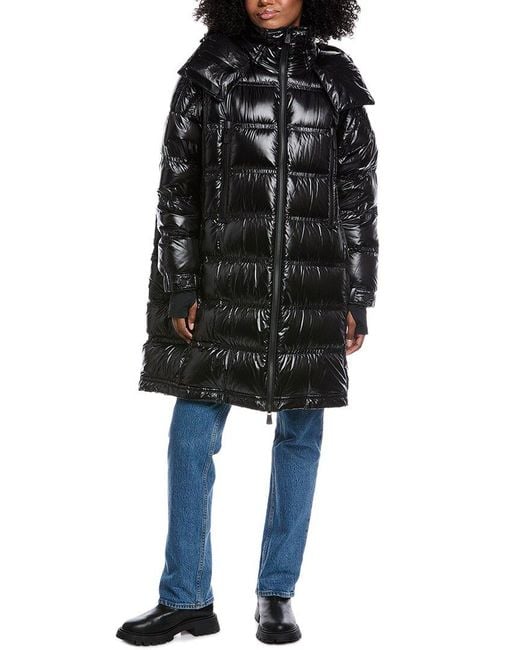 Moncler Black Rochelairs Down Coat