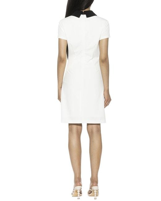 Alexia Admor White Sandra Shift Dress