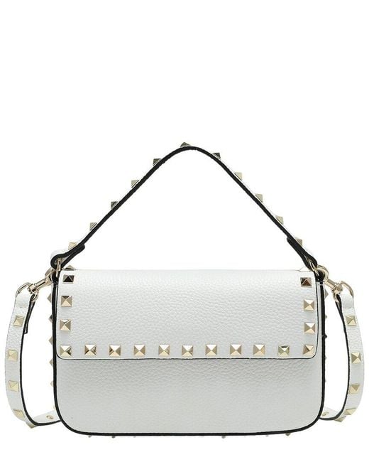 Tiffany & Fred Paris Metallic Tiffany And Fred Paris Studded Leather Mini Shoulder Bag