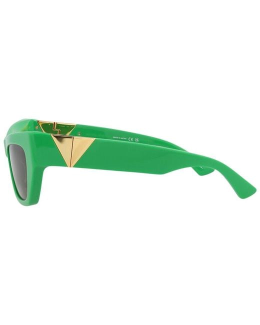 Bottega Veneta Green Bv1177S 52Mm Sunglasses