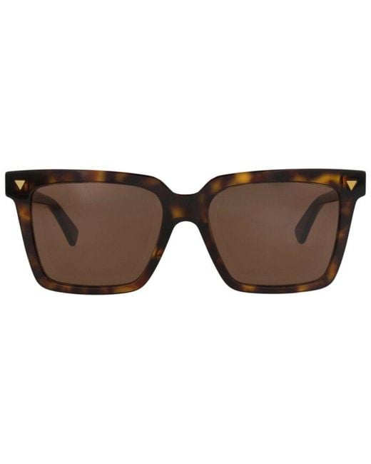 Bottega Veneta Brown Bv1254S 55Mm Sunglasses