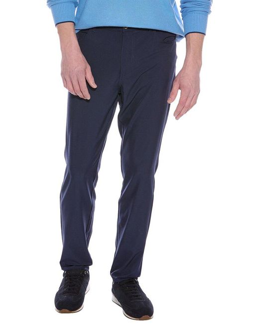 Tailorbyrd Blue Performance Pant for men
