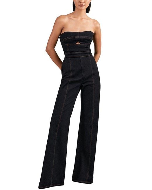Reiss Blue Tylie Jumpsuit