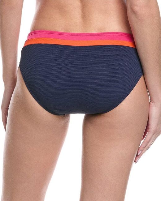 Tommy Bahama Blue Island Cays Colorblocked Hipster Bikini Bottom