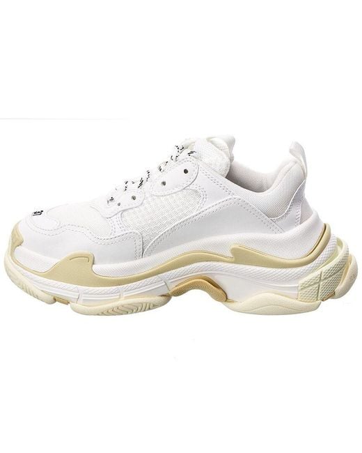Balenciaga White Triple S Sneaker