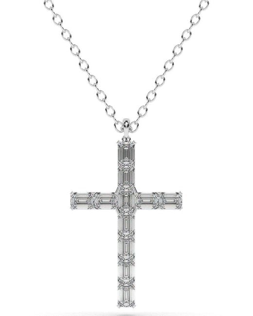 Lab Grown Diamonds White 14K 3.00 Ct. Tw. Lab-Grown Diamond Necklace