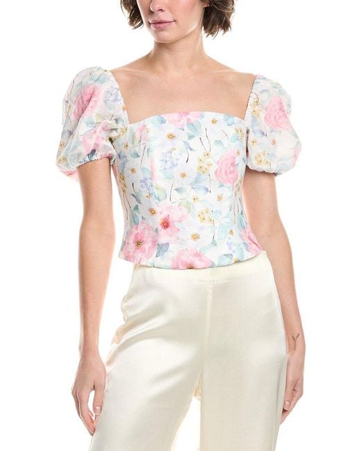 Bardot White Sheyla Top