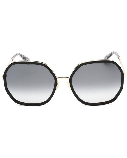 Kate Spade Black Nicola/g/s 58mm Sunglasses