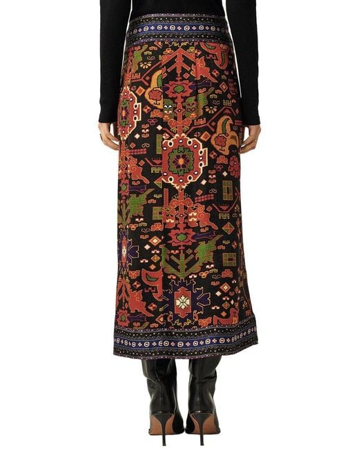 Ba&sh Black Varper Skirt