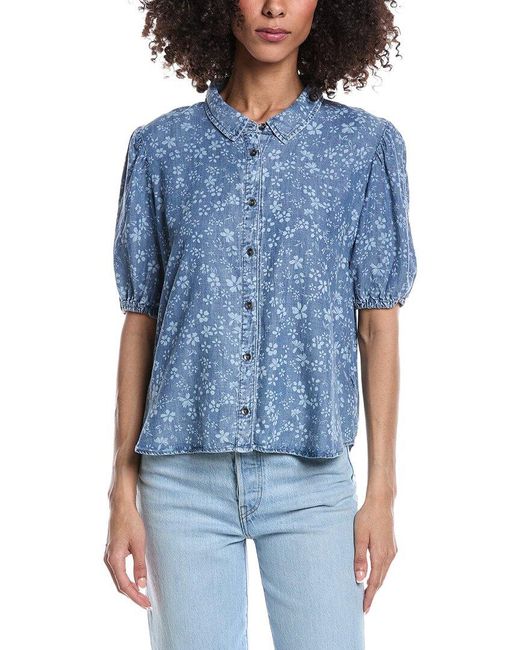Splendid Blue Fashion Top