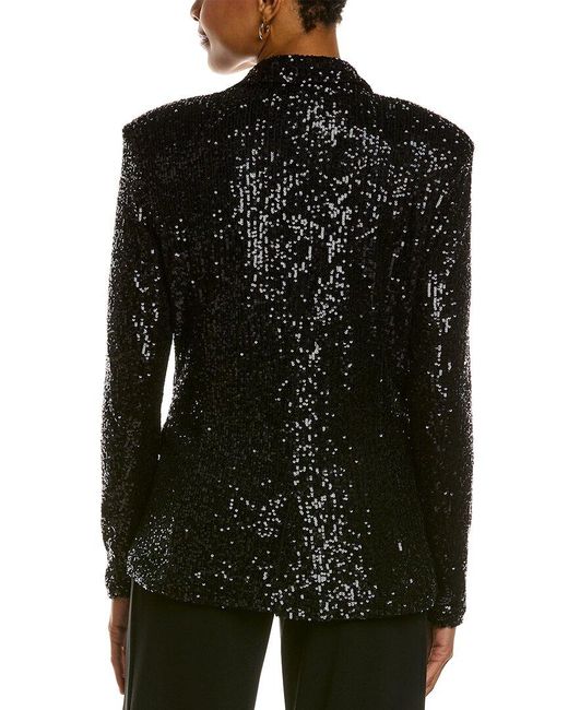 Alexia Admor Black Abbi Double-breasted Jacket