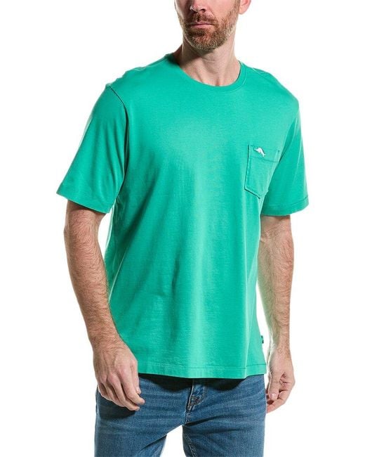 Tommy Bahama Green New Bali Skyline T-shirt for men