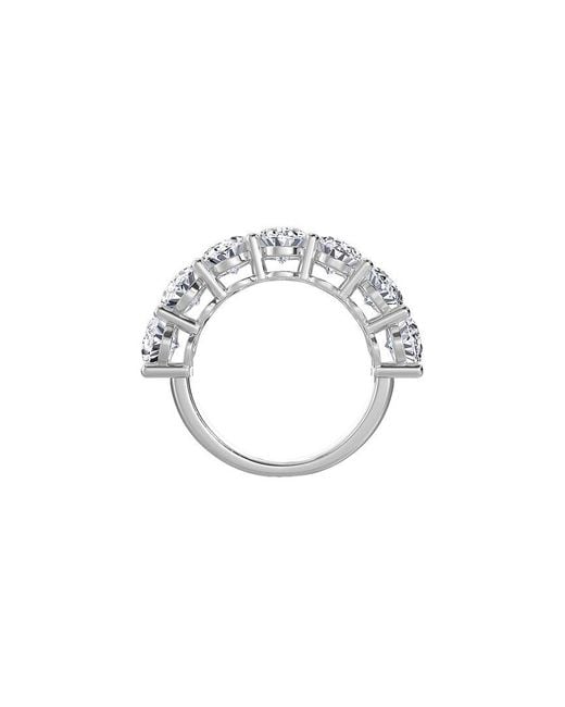 Diana M White Diana M. Fine Jewelry 14k 1.43 Ct. Tw. Lab Grown Diamond Half-eternity Ring