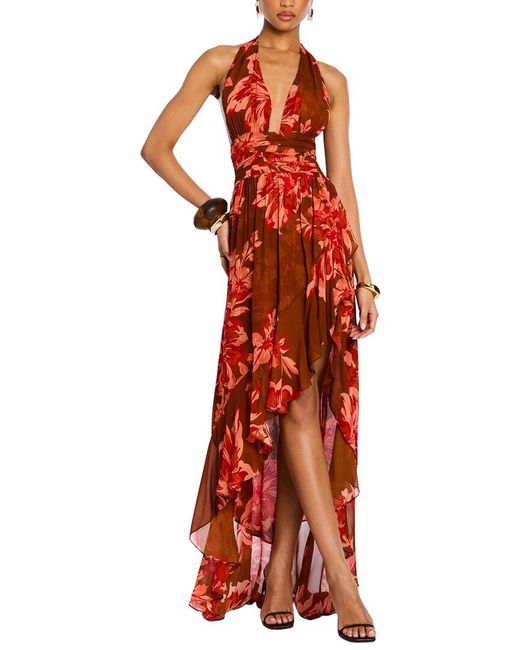 retroféte Red Nylah Dress