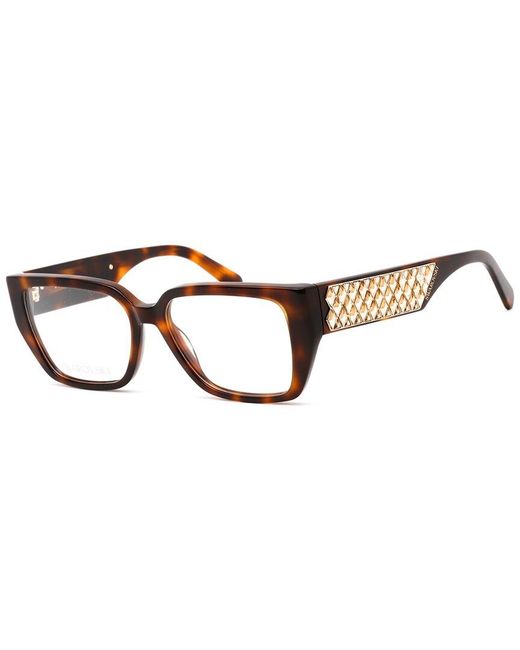 Swarovski Brown Square Optical Frames