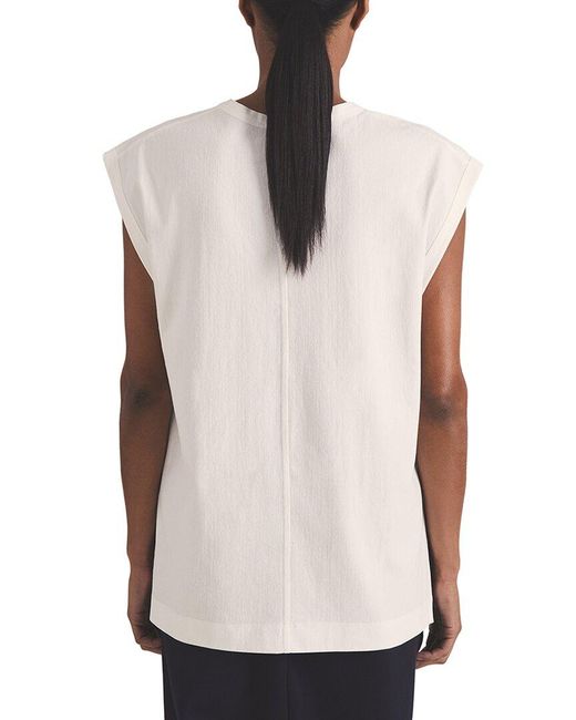 Reiss White Dylan Top
