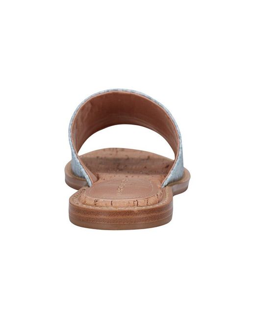 Marc Fisher Blue Grayce Sandal