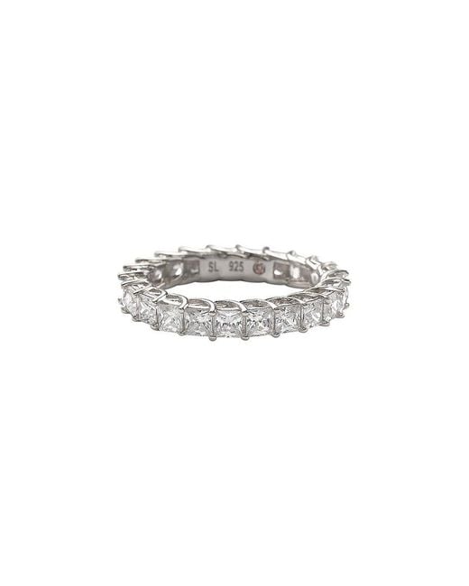 Suzy Levian CZ Jewelry White Suzy Levian Cz Eternity Ring
