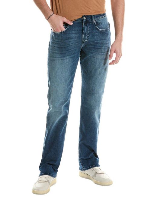 7 For All Mankind Blue Austyn Relaxed Fit Jean for men
