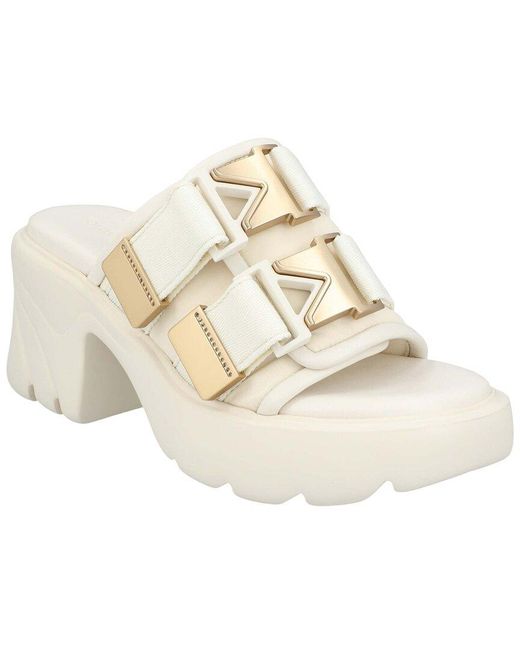 Bottega Veneta White Lambskin Leather Flash Mule (Authentic Pre-Loved)